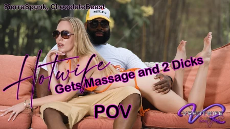 Thumbnail video 'POV блондинка и сосед с большим черным в горячем тройничке'