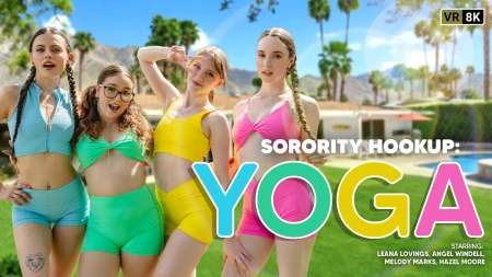 Thumbnail video 'Escapade sensuelle entre copines : Yoga brûlant'
